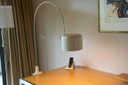 Oluce Coupé Arched Table Lamp 1960's by Joe Colombo wit