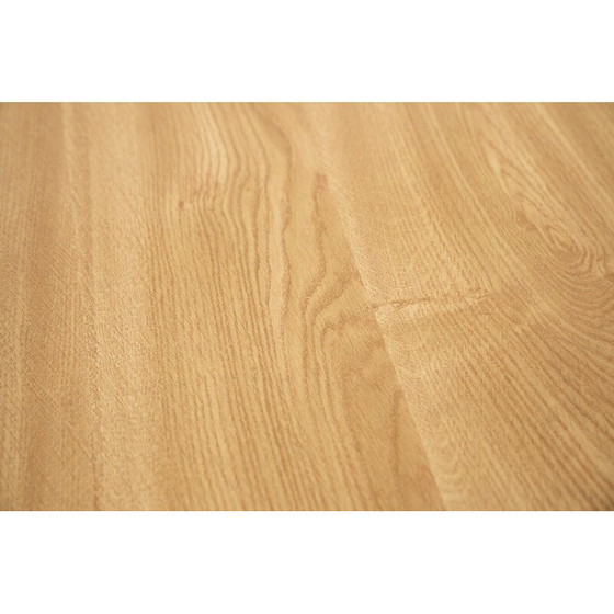Image 1 of Vintage table with oakwood laminate top, 1970s