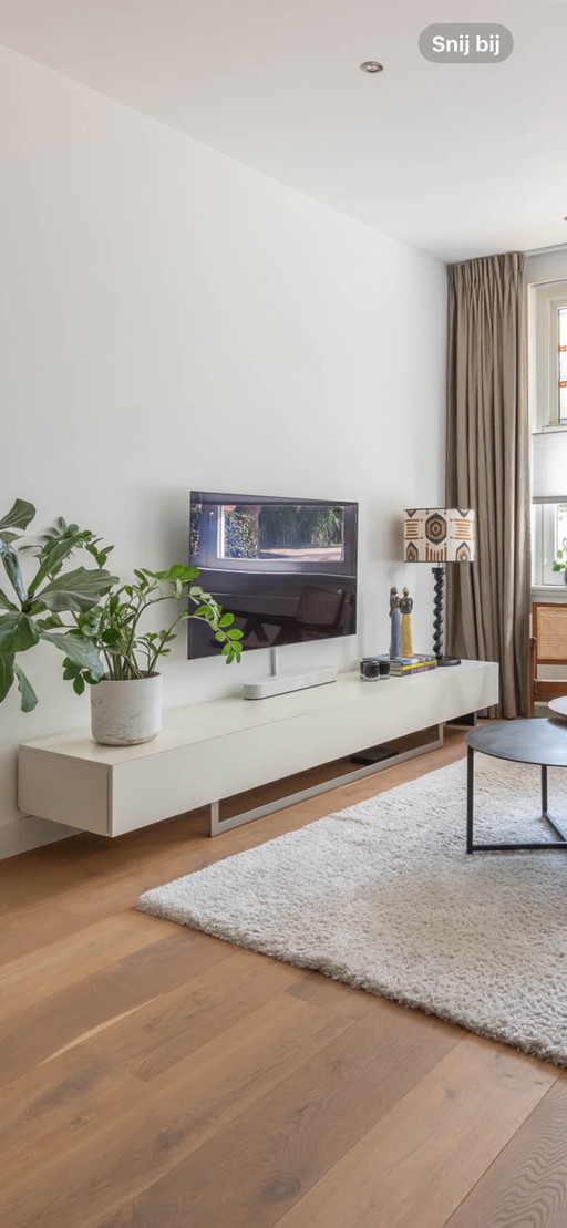 Meuble TV mural Topform blanc