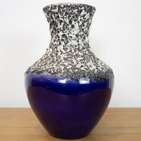 Image 1 of Fette Vase aus Lava-Keramik von Carstens Tönnieshof, 1970er Jahre