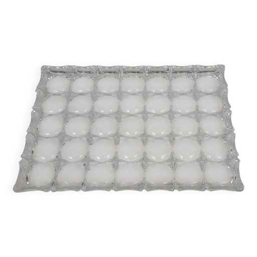 Imitation crystal tray 1970's