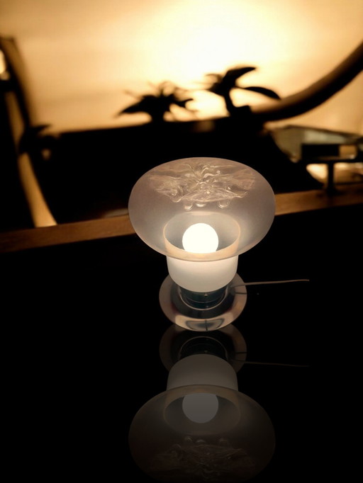 Exclusieve Murano Glazen Designlamp Mushroom – Zeldzaam Druppeleffect | High-End Verlichting