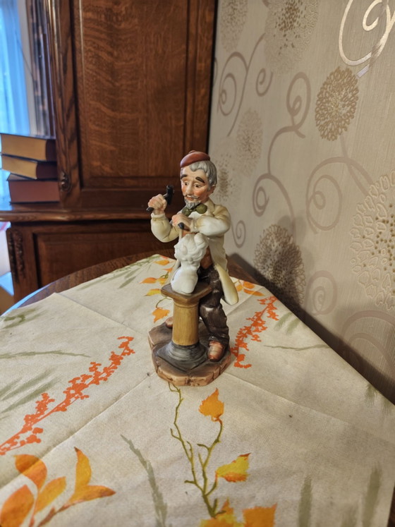 Figurine vintage en porcelaine, Kc sculpture, Objets déco, Beige (photo 2 sur 6)