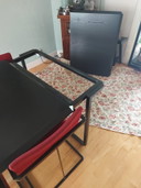4 x chairs and 1 x dining table Hennie de Jong for Castelein