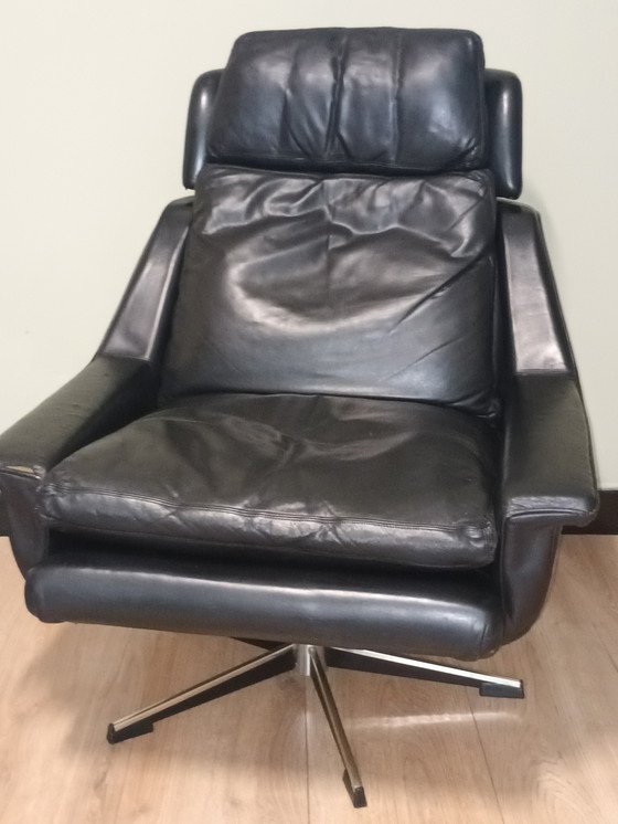 Image 1 of Armchair with ottoman by Langenfeld