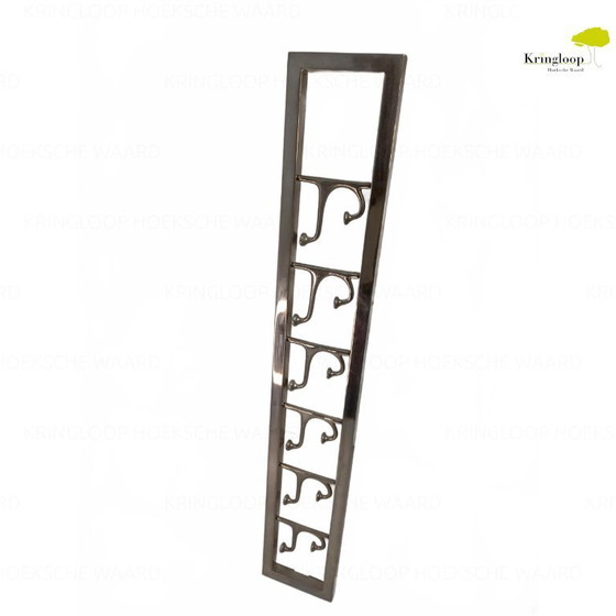 Image 1 of Franse Art Deco kapstok of kapstok met draaibare haken