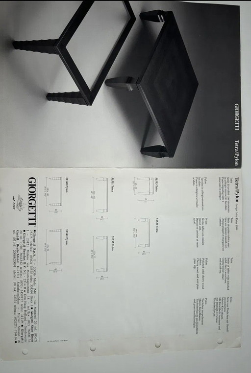 Mesa de centro Georgetti