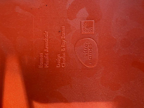 2 chaises Vitra DAW rouge coquelicot – Chaises de salle à manger, Metal, Plastic (photo 5 of 7)