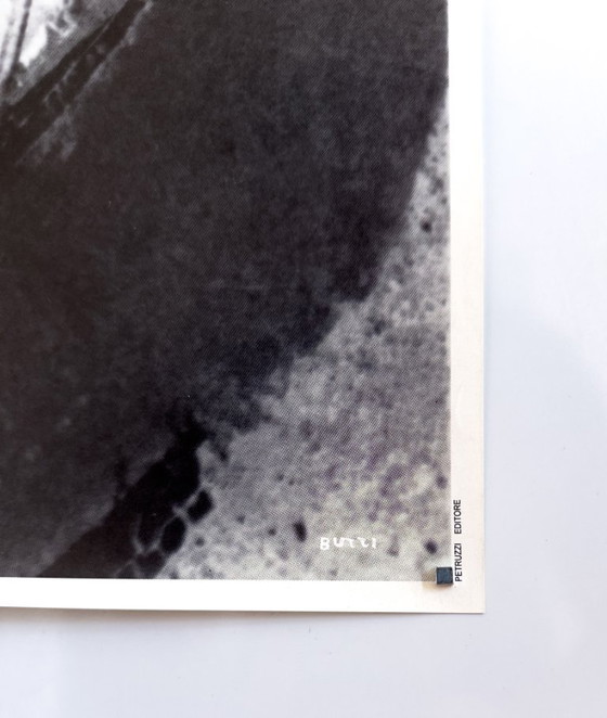 Image 1 of ⚽ Italië '90 originele vintage poster | Alberto Burri | 100 x 70cm | Plakat