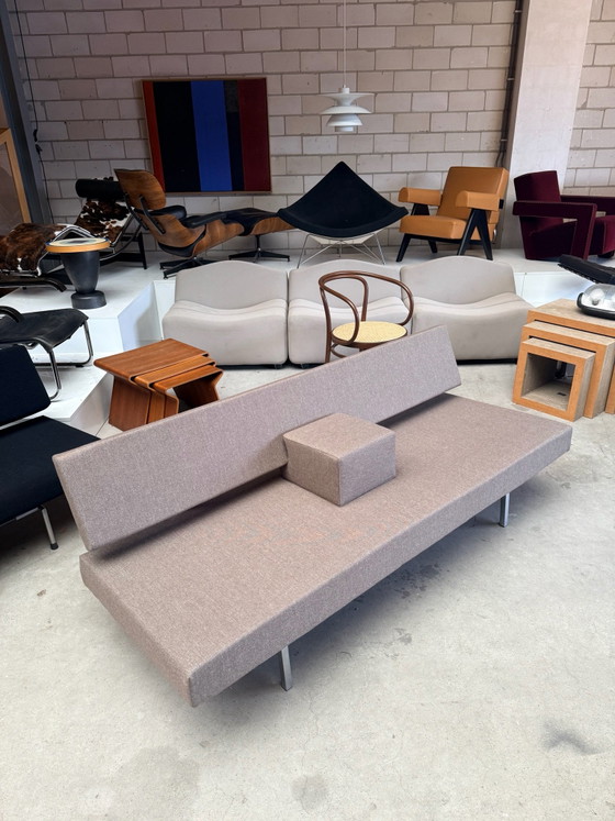't Spectrum BR 03 Letto da giorno, Martin Visser, Letti da giorno, Tessile, Cromo, Marrone (foto 6 di 13)