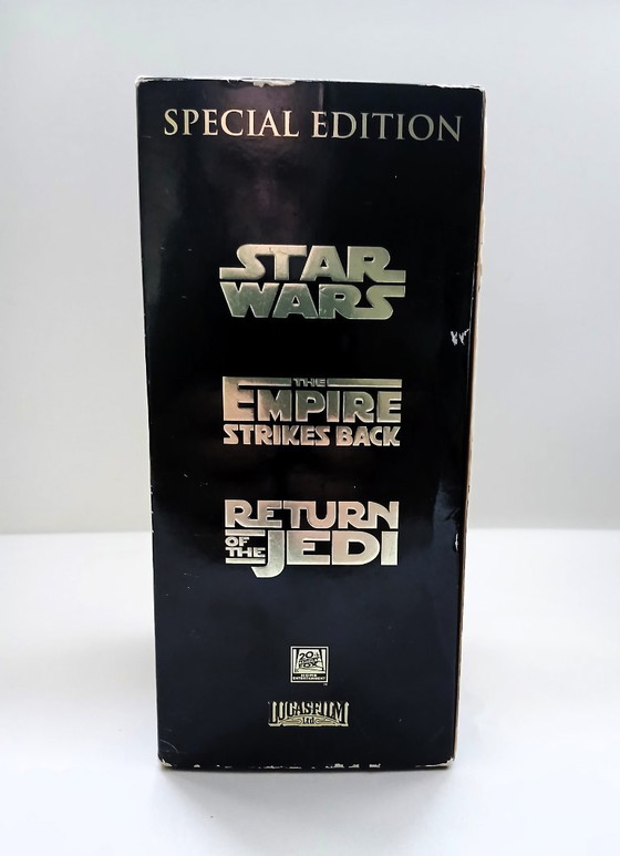 Cassette VHS Vintage Trilogia STAR WARS Edizione Speciale – LucasFilm, Oggetti decorativi, Carta, Plastica (photo 4 of 6)