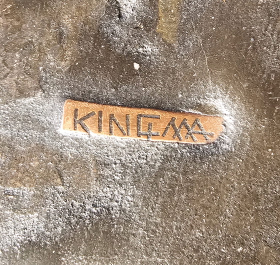Image 1 of Brutalistische vintage Paul Kingma salontafel