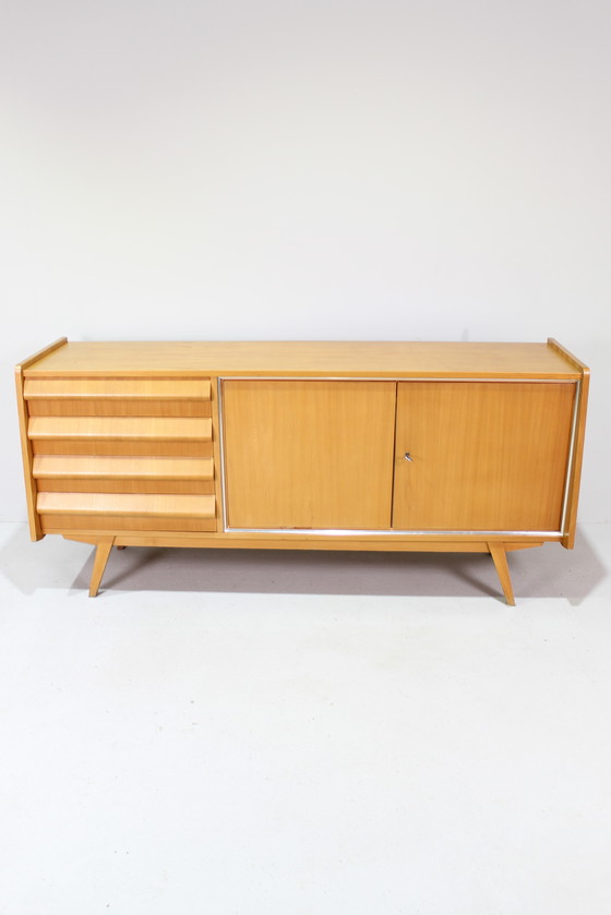 Image 1 of Buffet Vintage Design - 1960s Light Wood