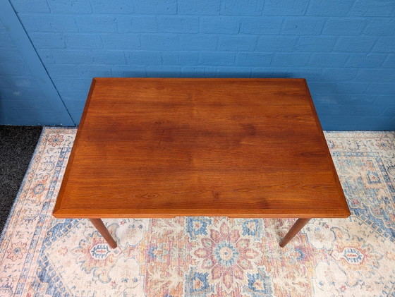 Image 1 of Table de salle à manger extensible vintage des années 1960, Design danois, Slagelse Møbelværk
