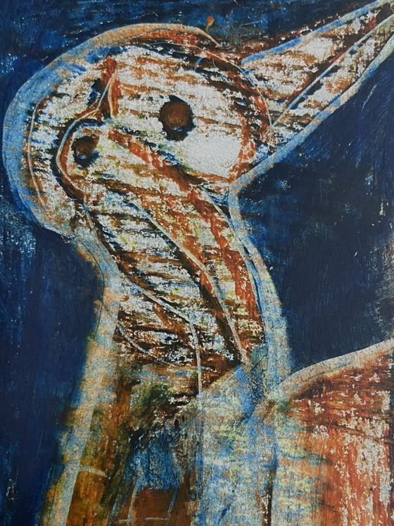 Image 1 of Rajne Dangova pastel / tiza en marco