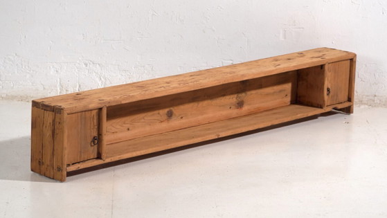 Credenza bassa antica in legno di pino – Cina, circa 1930 – Credenze, Iron (photo 3 of 40)