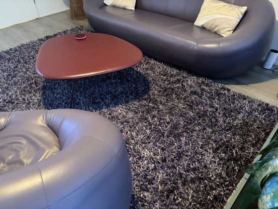Deadgood Bank Met Fauteuil – Bankstel, Leather (photo 2 of 5)