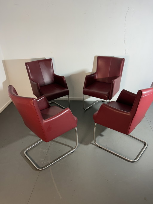 4 x Bert Plantagie eetkamerstoelen