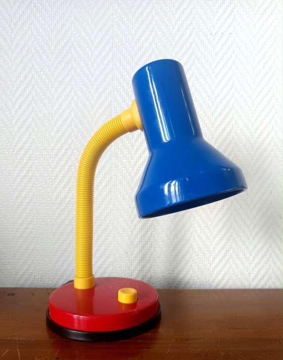 Lampada da scrivania vintage stile Memphis – Lampade da tavolo, Metallo (photo 2 of 10)