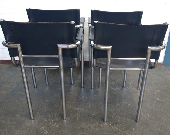 Image 1 of 4x Stühle im Bauhaus-Stil '70