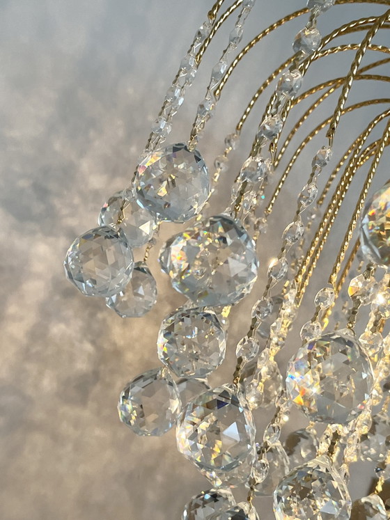 Image 1 of Lampadario vintage SWAROVSKI STRASS di taglia XL