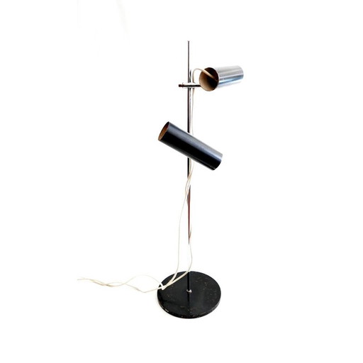 Vintage vloerlamp met 2 verstelbare spots, 1960