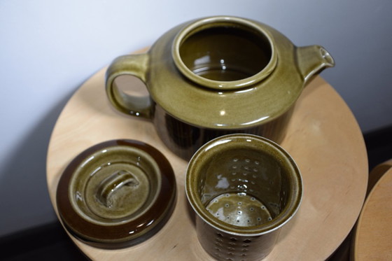 Image 1 of Arabia of Finland Kosmos Tea Pot