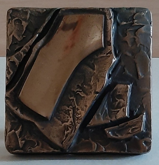 Image 1 of Manija de puerta Alpan, Alemania '70 Brutalismo.