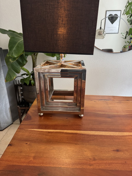 Eichholtz Bellugia Tischleuchte - Chrom & Messing - Boutique Luxury Design