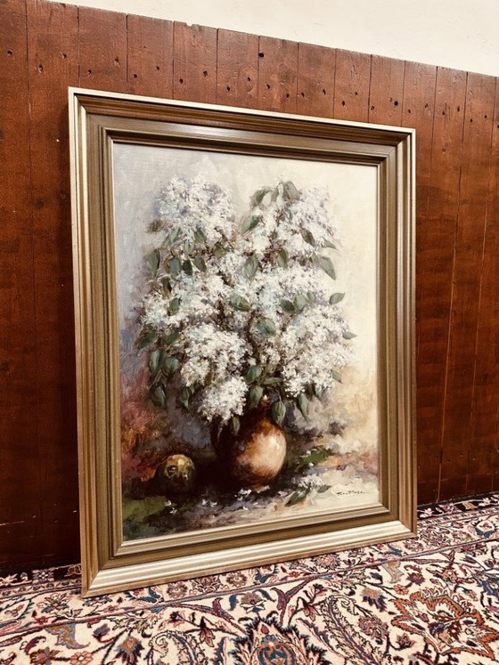 Quadro di fiori natura morta di Theo van der Poel – Arte, Legno, Tela (photo 2 of 8)