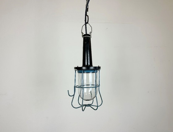Image 1 of Vintage industriële bakelieten hanglamp, jaren 60