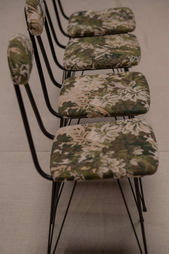 Image 1 of Juego italiano de sillas de comedor de mediados de siglo, años 60