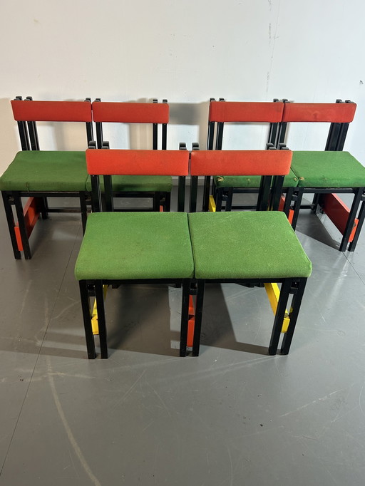 3 'Rietveld' benches '1960'