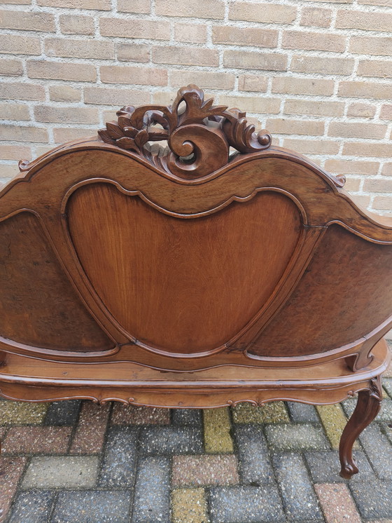 Image 1 of Sofá antiguo restaurado estilo Napoleón 111 chino/francés