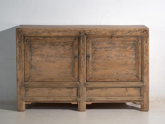 Antique sideboard in pine wood – China, circa 1930 – Iron (photo 27 of 40)