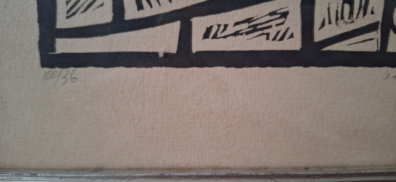 Image 1 of Zwei wunderschöne alte Siebdrucke von Werner Schinko