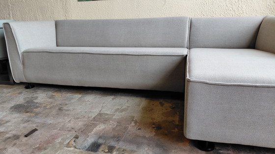 Image 1 of Gelderland 4800 Corner Sofa Grey refurbished