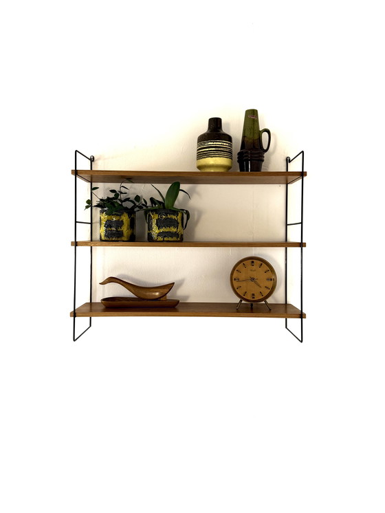 Image 1 of Appendiabiti da parete vintage in noce, WHB Germania anni '60