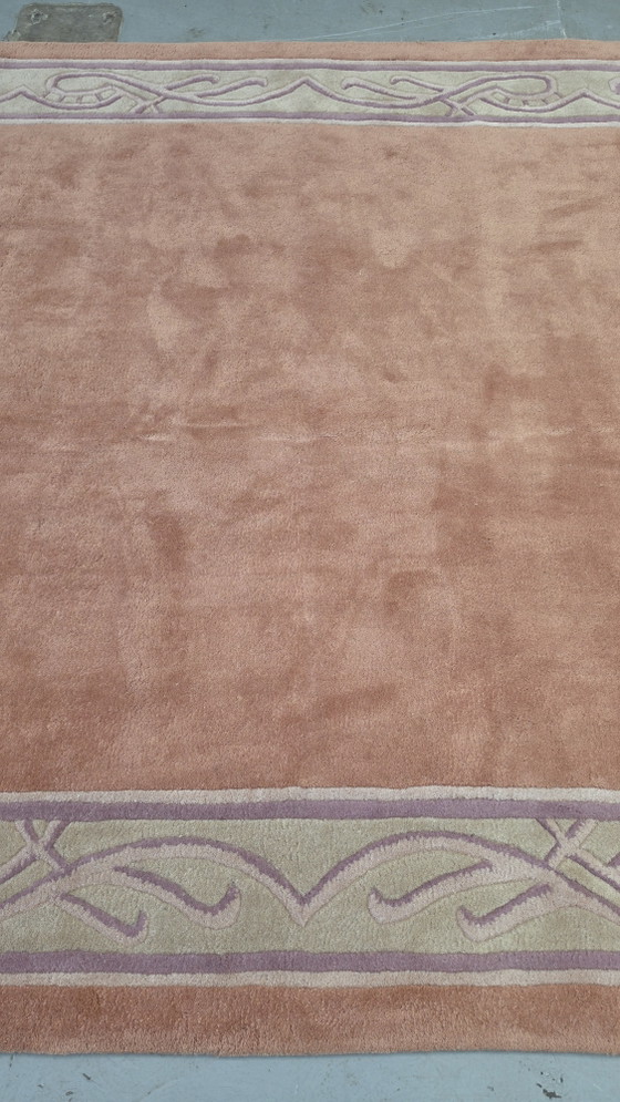 Image 1 of Alfombra oriental moderna y contemporánea de lana hecha a mano, 227x323cm.