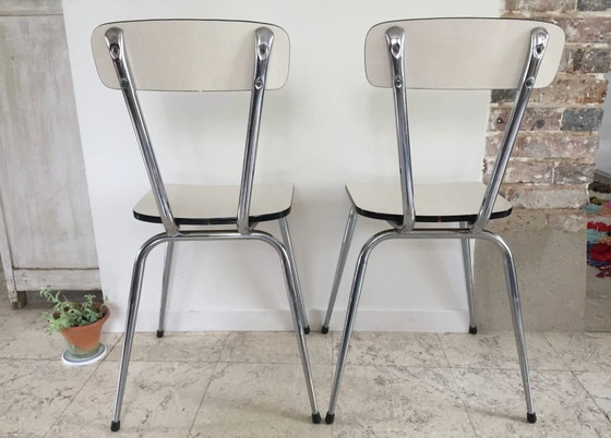 Image 1 of Sedie vintage in formica dalla Francia