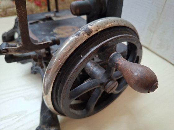 Image 1 of Rare Antique Junker & Ruh Sewing Machine - Model "Rhineland" / F - Late 19th Century