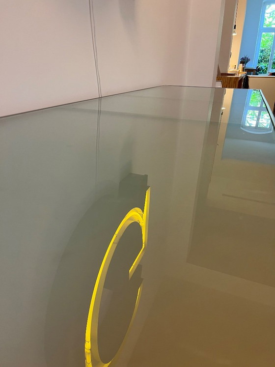 High tables on castors by Monica Armani B&B Italia – Side tables, Glass (photo 5 of 6)