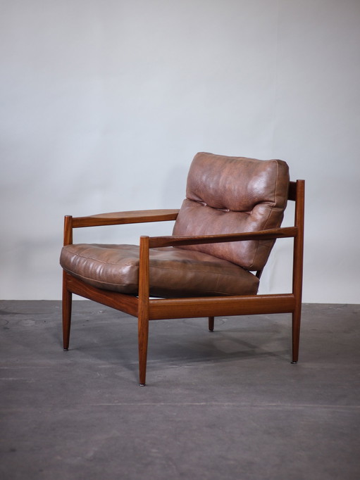 Poltrona in teak di design danese