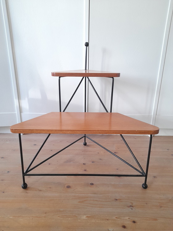 Image 1 of Estantería para plantas de dos niveles de la década de 1980