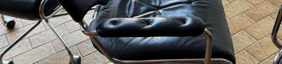 4 chaises Jacobsen – Arne Jacobsen, Chaises de bureau, Leather (photo 5 of 5)