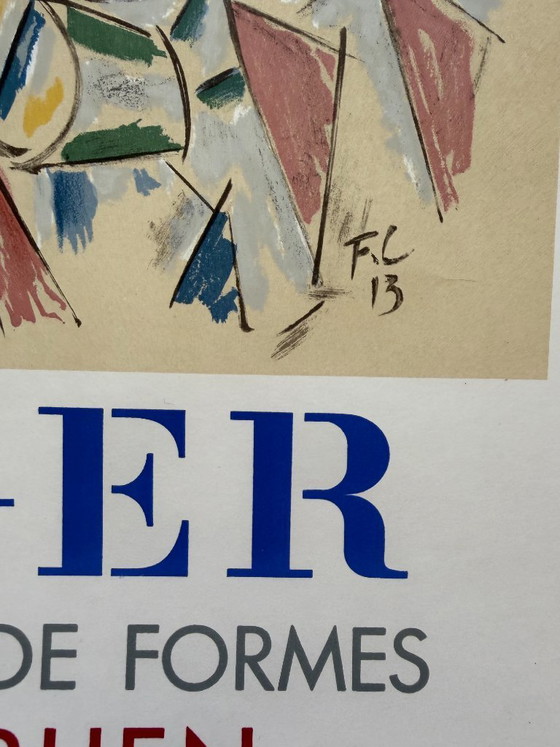 Image 1 of Fernand Léger (1881–1955), Manifesto della mostra Contrastes de Formes (1962)