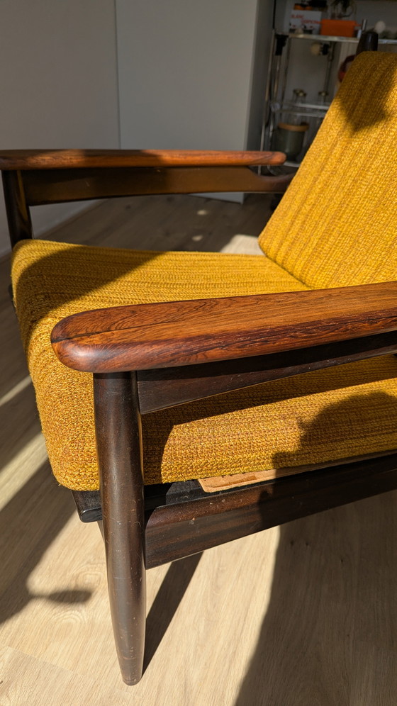 Image 1 of Vintage Rozendaal Teak Fauteuil Scandinavisch Design