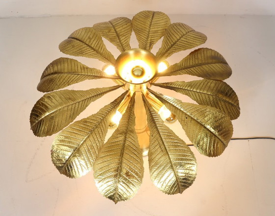Image 1 of 2 lampes sculpturales/de table de Carlo Giorgi pour Bottega Gadda, modèle : Ippocastano, Italie, années 1970.