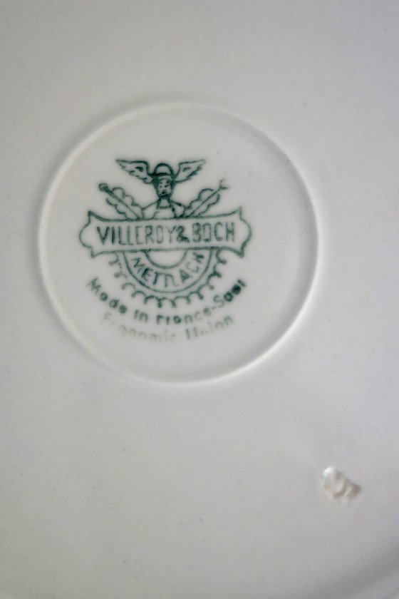 6 piatti da dessert vintage decorati a mano di Villeroy & Boch – Stoviglie, Ceramic (photo 10 of 10)