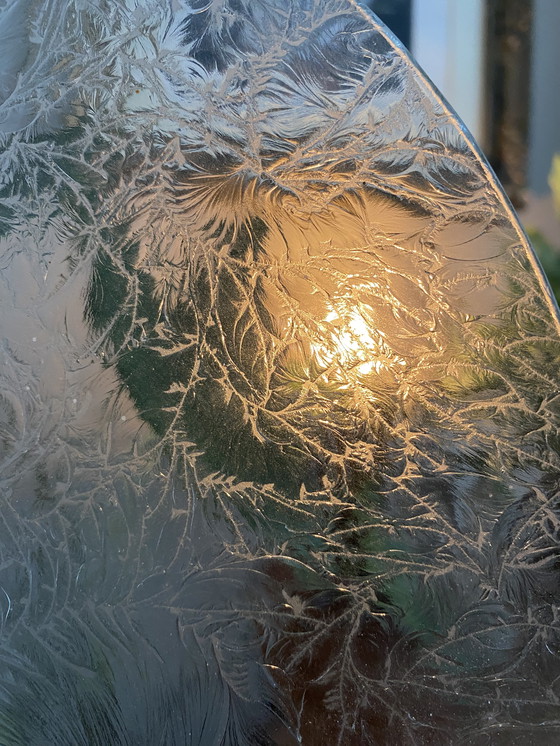 Image 1 of Bijzettafel vintage smeedijzeren con lama craquelé